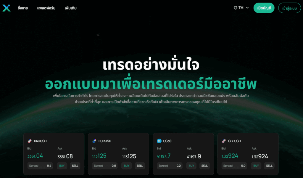 หน้าเว็บไซต์หลัก IUX หน้าเว็บไซต์หลัก IUX