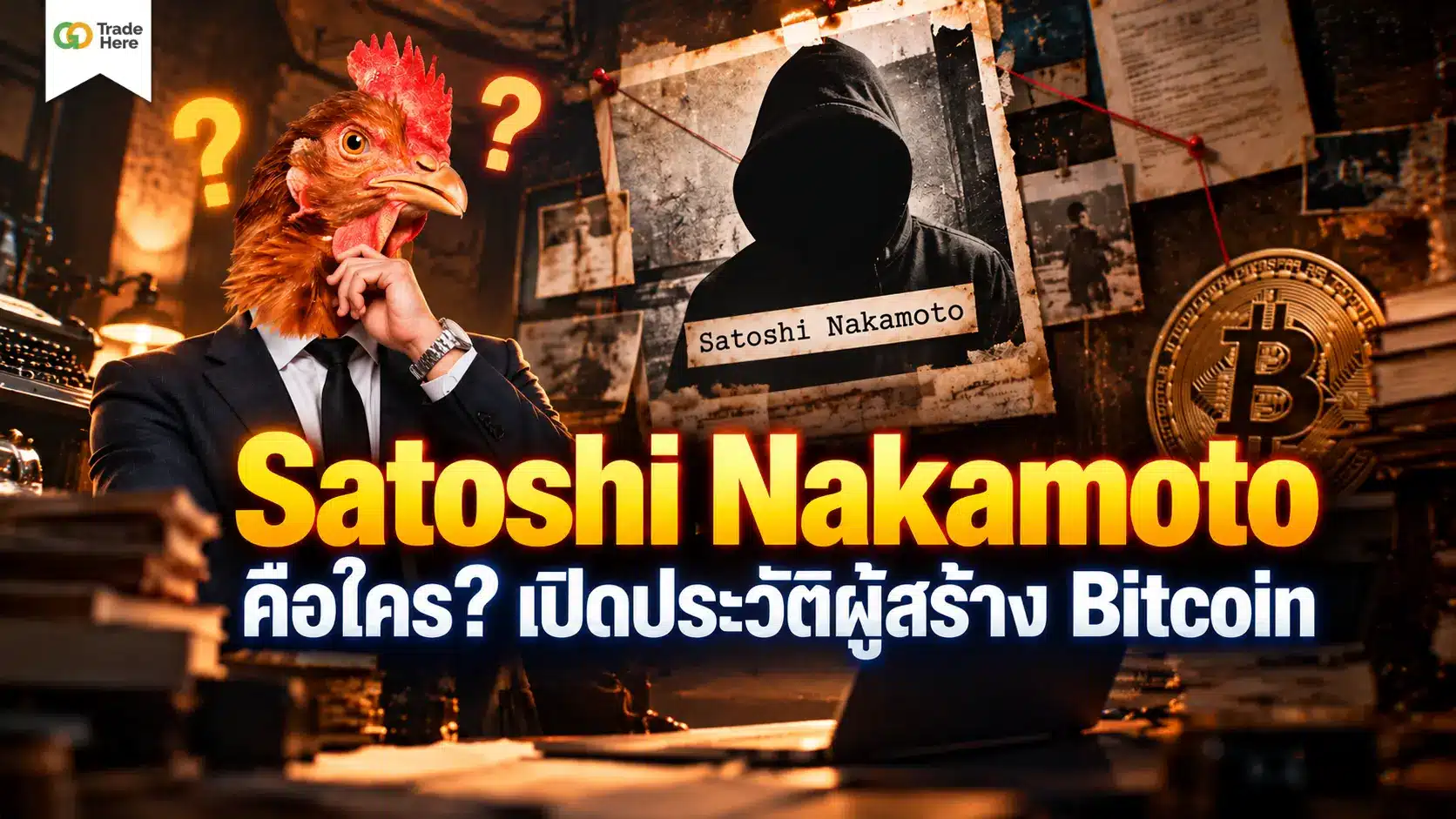 Satoshi Nakamoto คือใคร? เปิดประวัติผู้สร้าง Bitcoin
