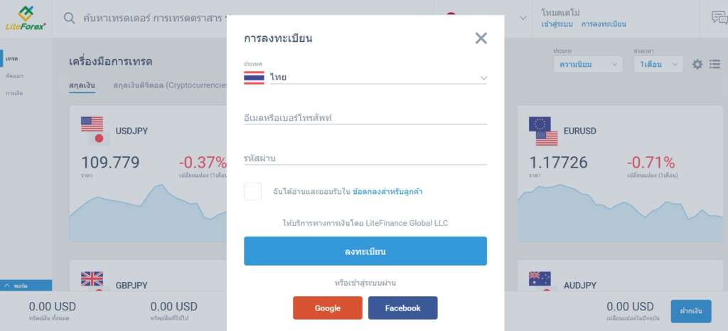 โดนไล่มารีวิวตรงนี้ : โบรกเกอร์ Liteforex 5 ก