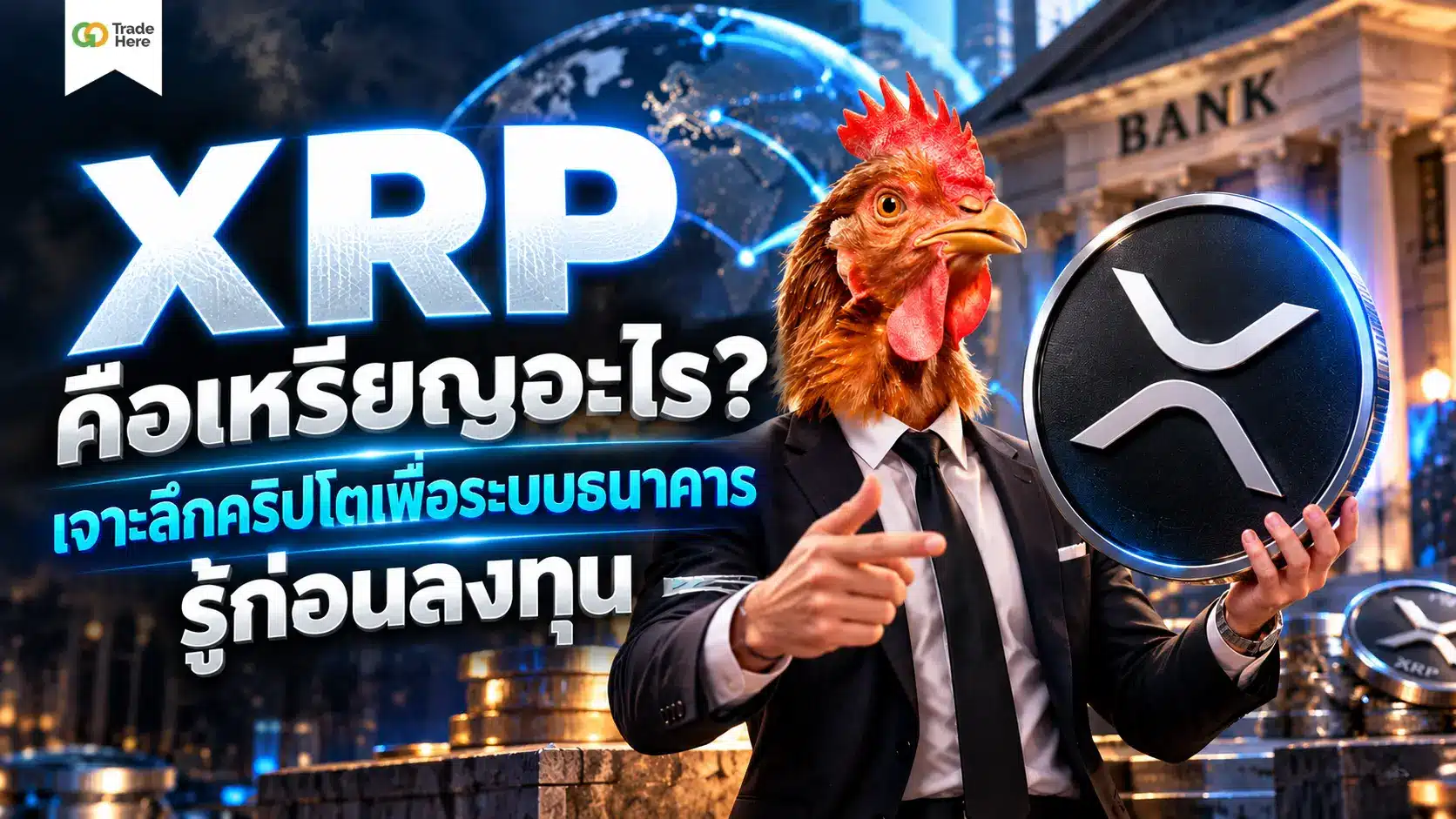 XRP คือเหรียญอะไร? เจาะลึกคริปโตเพื่อระบบธนาคาร รู้ก่อนลงทุน