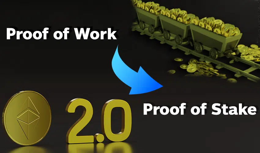 Stake ETH in Proof of Stake