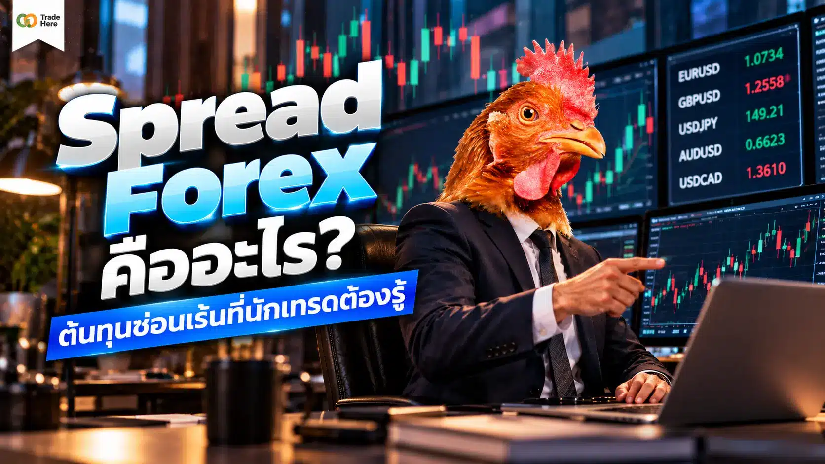 Spread Forex คืออะไร? ต้นทุนซ่อนเร้นที่นักเทรดต้องรู้