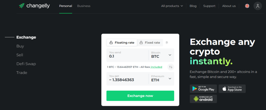 รีวิว Changelly เทรดคริปโต ปลอดภัยจริงไหม ? 1 รีวิว Changelly
