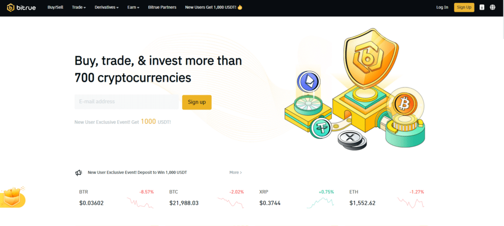 รีวิว Bitrue Exchange