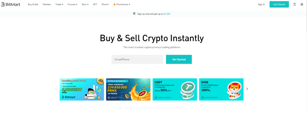 รีวิว BitMart และ BMX Token ดีหรือไม่ ? 2023 1 รีวิว bitmart
