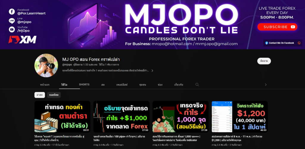 แนะนำ! 5 ช่องยูทูปสอนเทรด Forex ตั้งแต่เริ่มต้น ความรู้แน่น ปี 2023 4 ช่องยูทูปสอนเทรด Forex