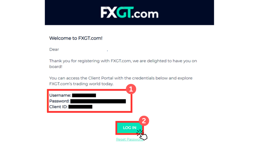 เปิดบัญชี FXGT.com ง่าย ๆ เพียง 5 ขั้นตอน! 4 เปิดบัญชี FXGT.com