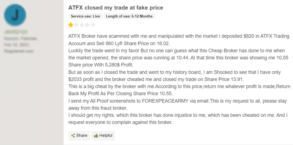 ATFX Broker