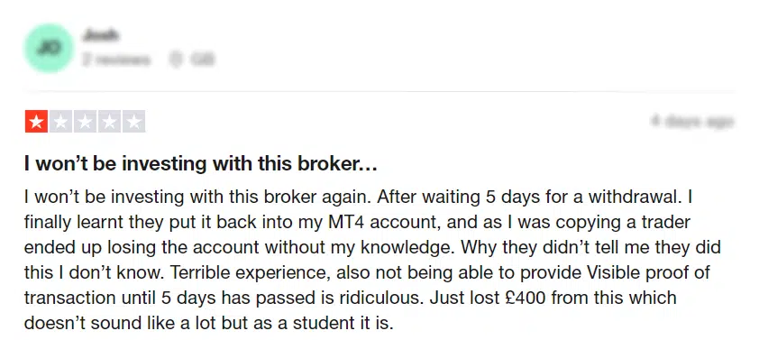 รีวิว AxiTrader