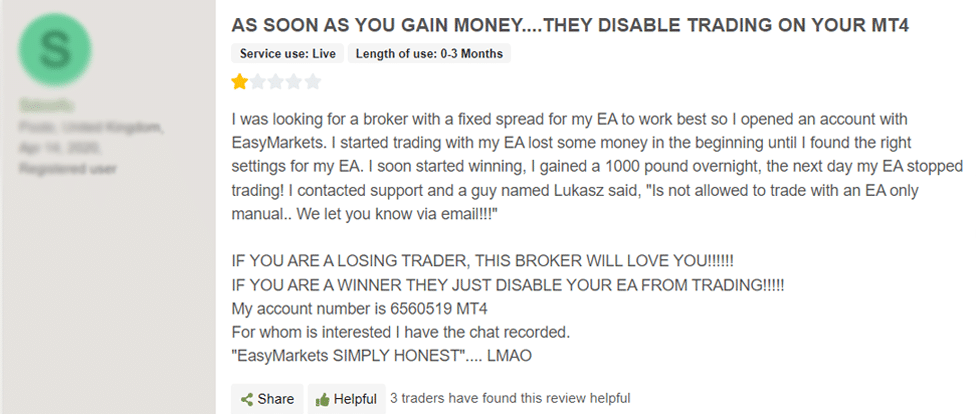 easyMarkets