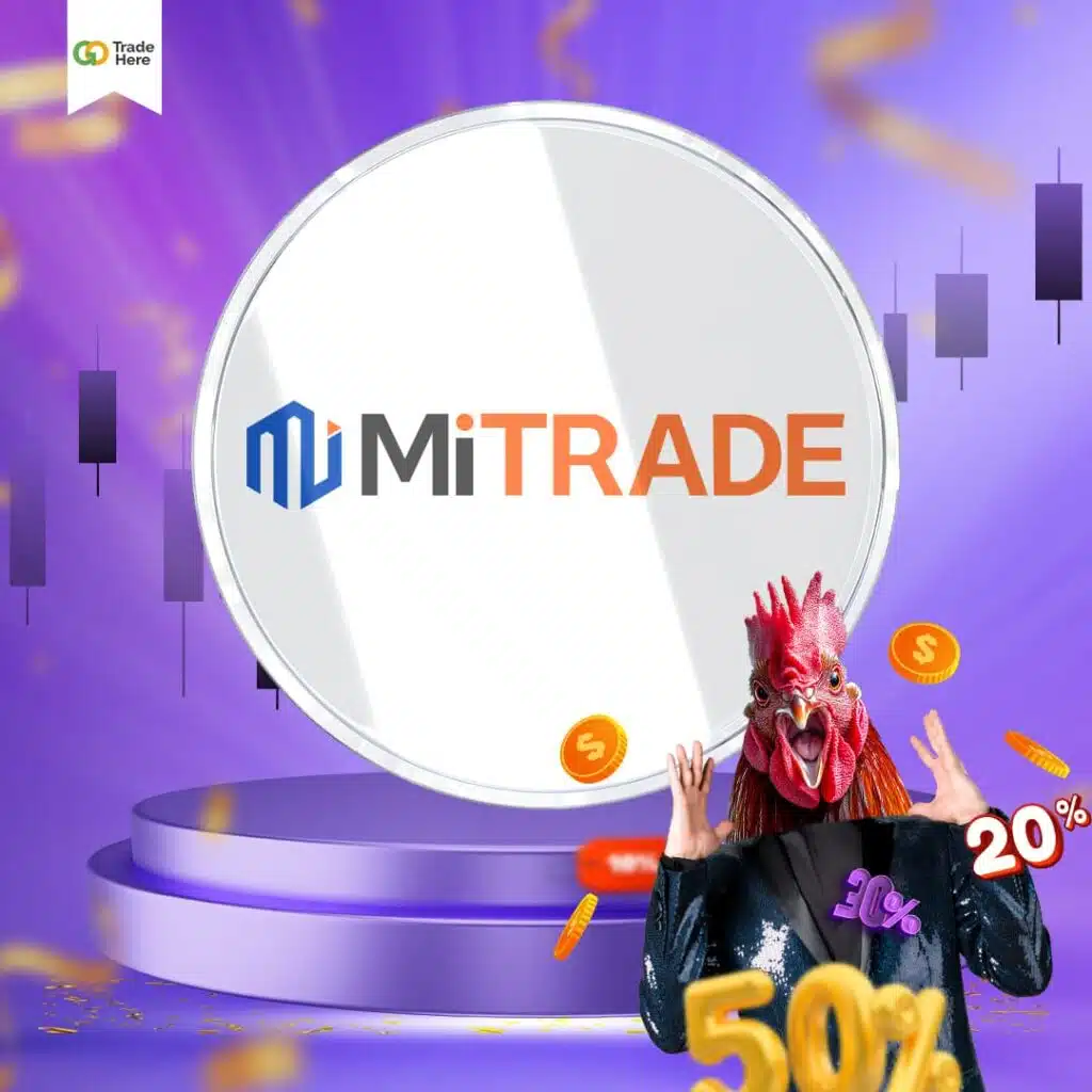 โบรกเกอร์ Forex โบนัสเทรดฟรี Mitrade