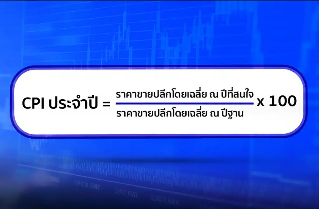 สูตร CPI คือ