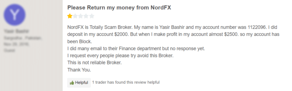 โดนไล่มาเทรดตรงนี้ : โบรกเกอร์ NordFX ถอนเงินไม่ได้ ซัพพอร์ตไม่ตอบ จริงไหม ? อัปเดต 2023 3 NordFX รีวิว