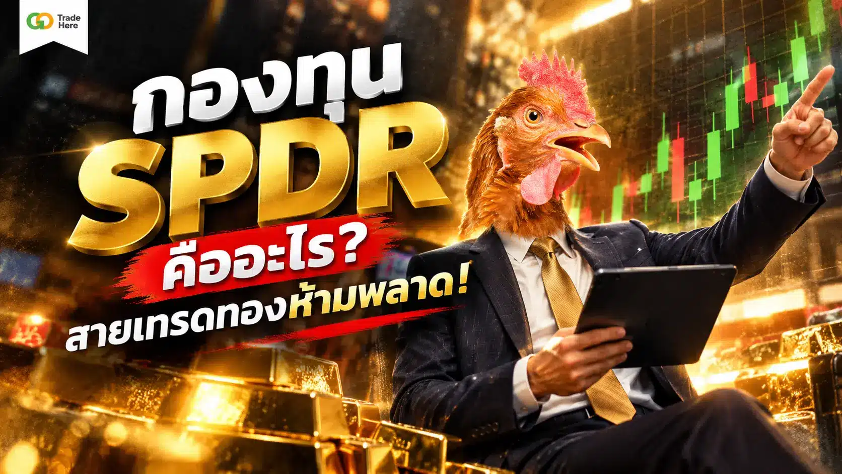 กองทุน SPDR คืออะไร? สายเทรดทองห้ามพลาด!