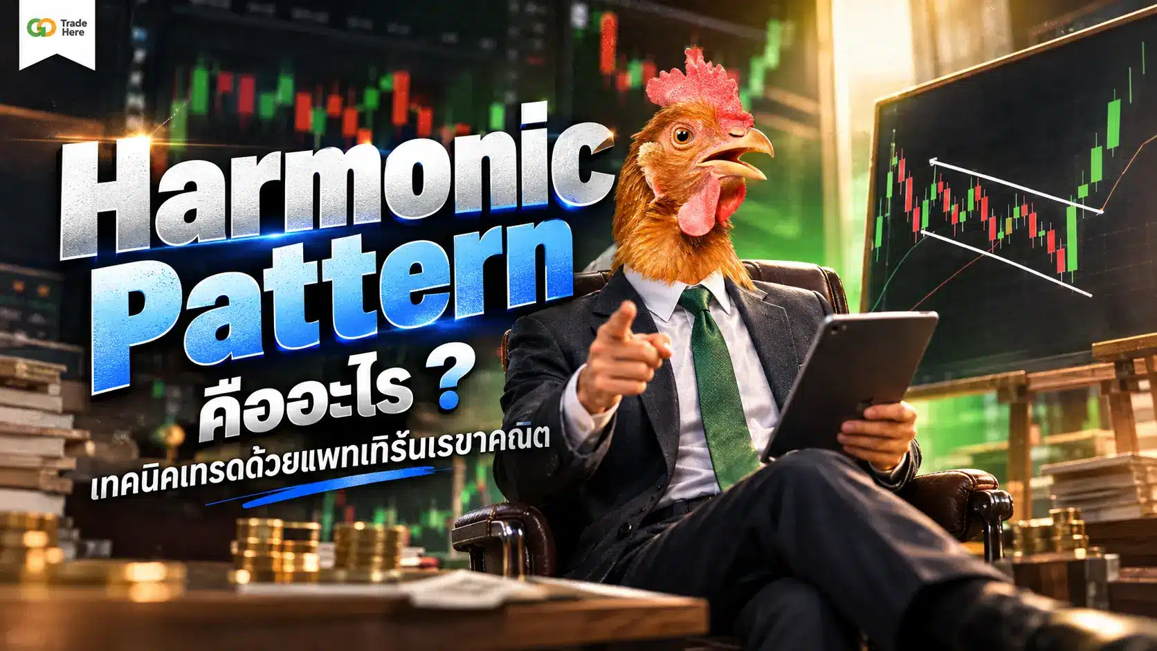 Harmonic Pattern คืออะไร ? เทคนิคเทรดด้วยแพทเทิร์นเรขาคณิต