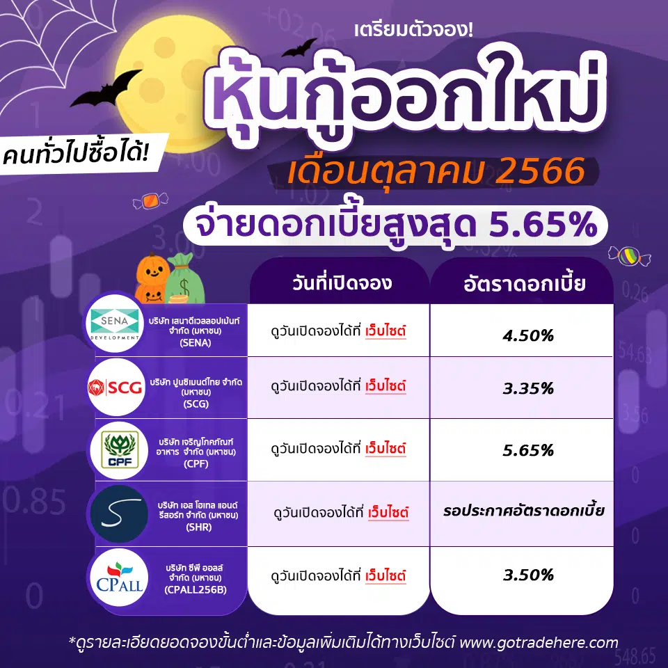 หุ้นกู้ออกใหม่