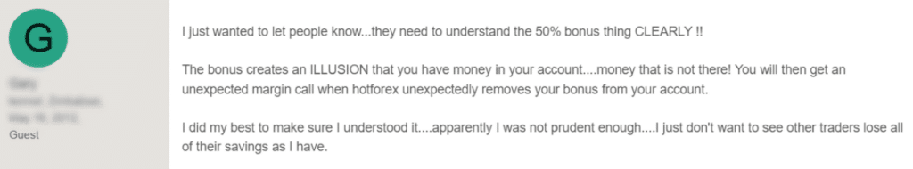 โบนัส-1 รีวิวการรับโบนัสเงินฝาก HFM จากผู้ใช้งานจริง