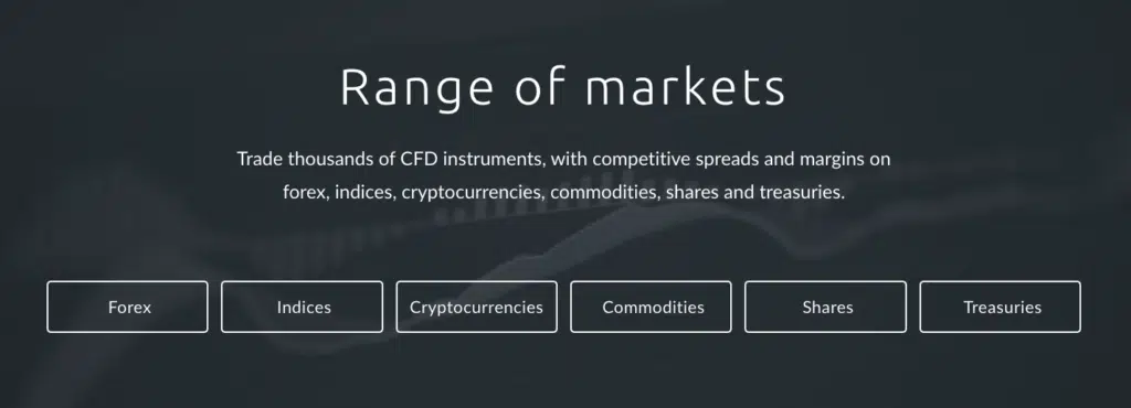 ผลิตภัณฑ์ที่เทรดได้ CMC Markets