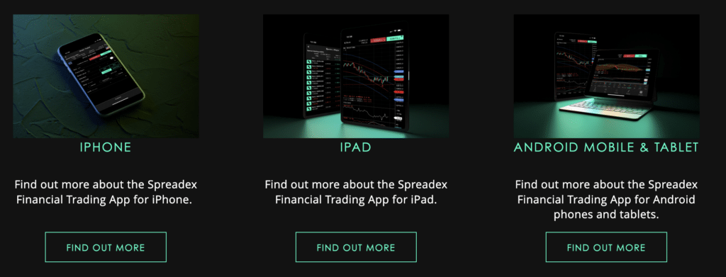 แพลตฟอร์มการเทรด Spreadex แพลตฟอร์มการเทรด Spreadex