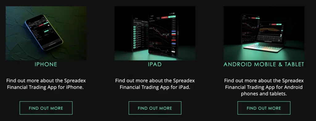 แพลตฟอร์มการเทรด Spreadex