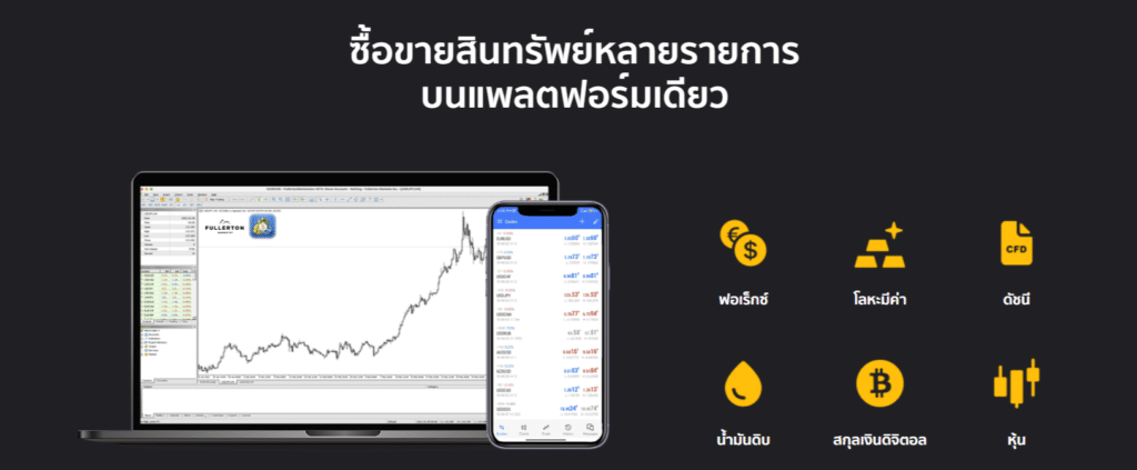 ผลิตภัณฑ์ที่เทรดได้ Fullerton Markets ผลิตภัณฑ์ที่เทรดได้ Fullerton Markets