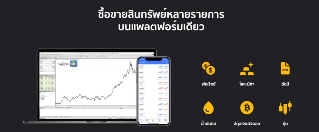 ผลิตภัณฑ์ที่เทรดได้ Fullerton Markets