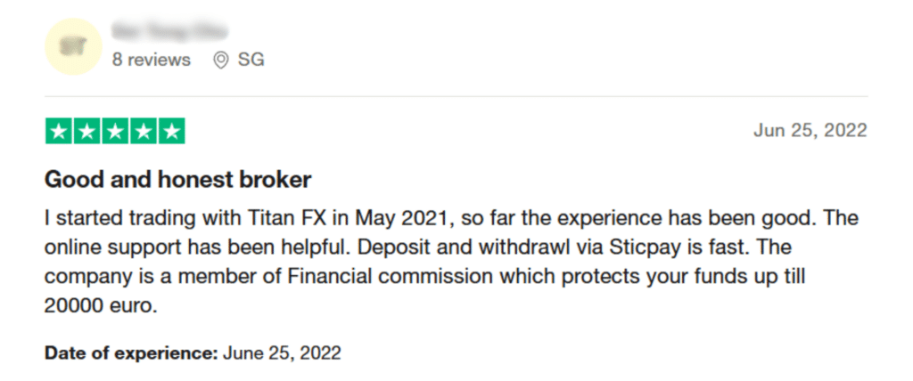 รีวิวจากผู้ใช้งานจริงโบรกเกอร์ Titan FX คนที่ 2 รีวิวจากผู้ใช้งานจริงโบรกเกอร์ Titan FX คนที่ 2