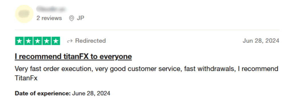 รีวิวจากผู้ใช้งานจริงโบรกเกอร์ Titan FX คนที่ 3 รีวิวจากผู้ใช้งานจริงโบรกเกอร์ Titan FX คนที่ 3