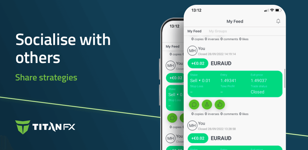 เครื่องมือคัดลอกการเทรดผ่านแพลตฟอร์ม Titan FX Social เครื่องมือคัดลอกการเทรดผ่านแพลตฟอร์ม Titan FX Social