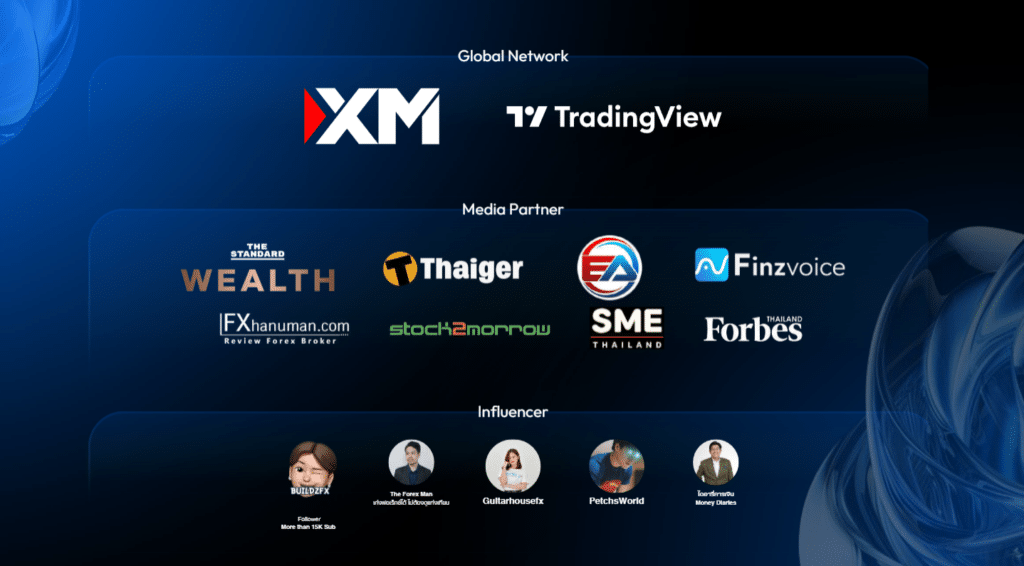 รายชื่อ Partner ที่เข้าร่วมงาน TrustFinance Vision Bangkok 2025 Partner ที่เข้าร่วมงาน TrustFinance Vision Bangkok 2025