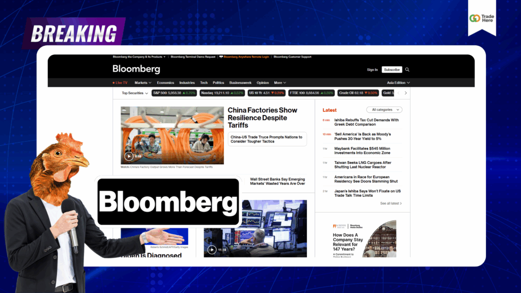 เว็บไซต์ข่าว Forex : Bloomberg