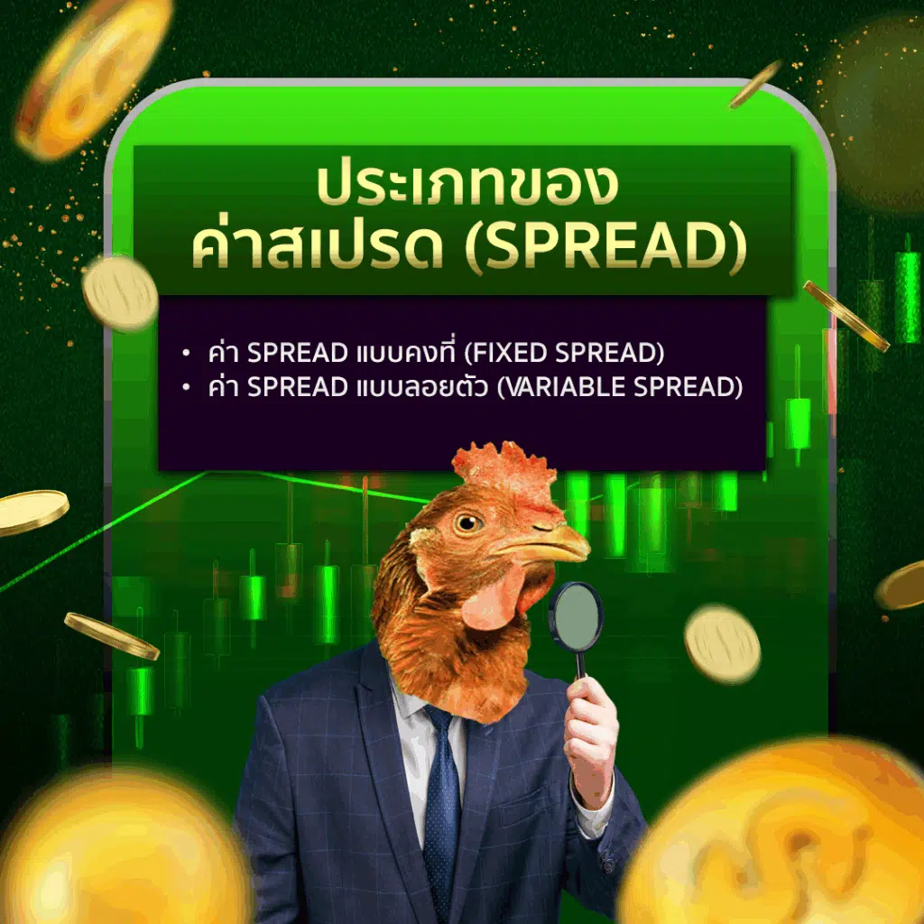 ประเภทของค่าสเปรด (Spread) ในตลาด Forex 