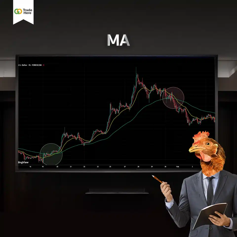 Indicator ที่นิยมใช้เพื่อหาแนวรับ แนวต้าน : MA