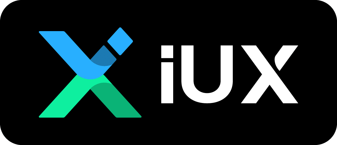 IUX logo Primary with frame