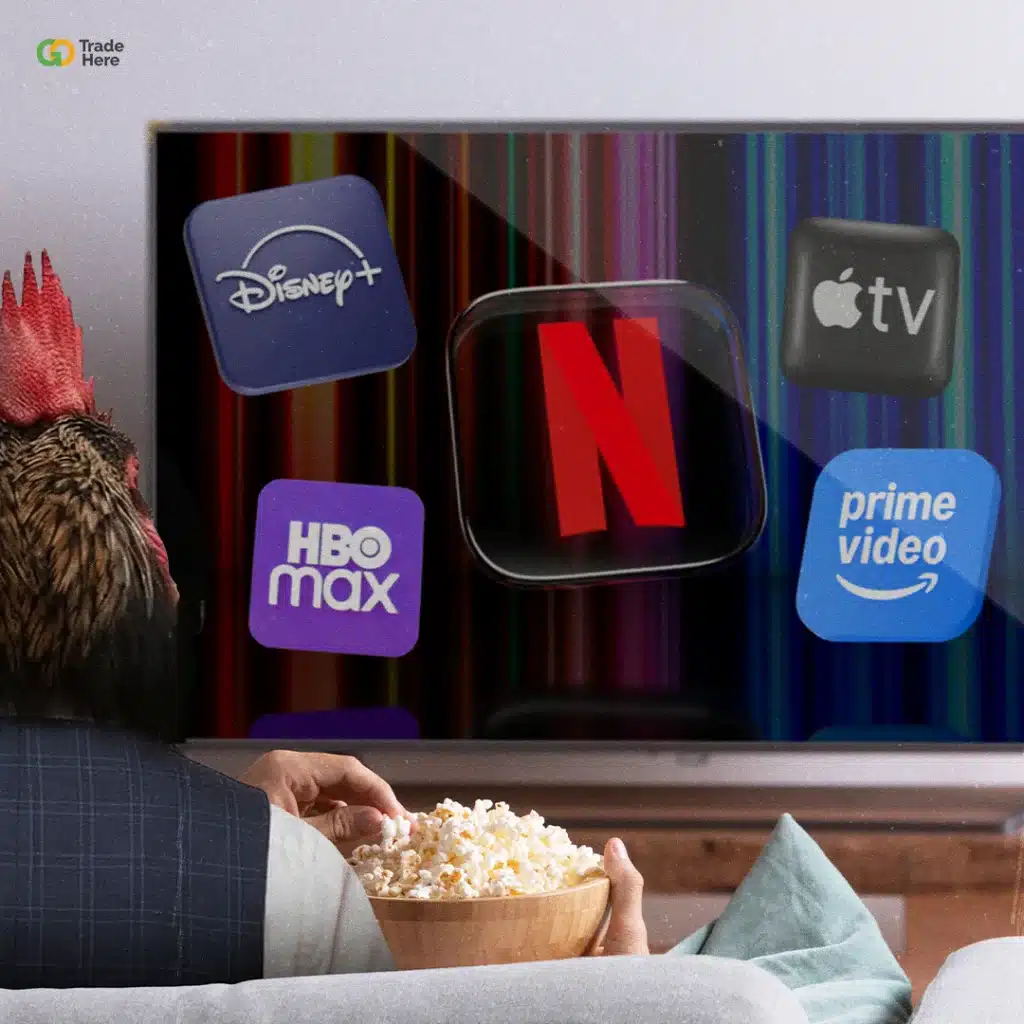 คู่แข่งสำคัญของ Netflix ในตลาดสตรีมมิง