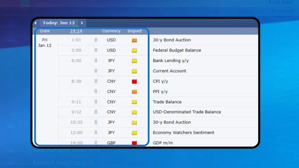 วิธีดูข่าว Forex Factory ในช่องรายละเอียดของข่าว วิธีดูข่าว Forex Factory ในช่องรายละเอียดของข่าว