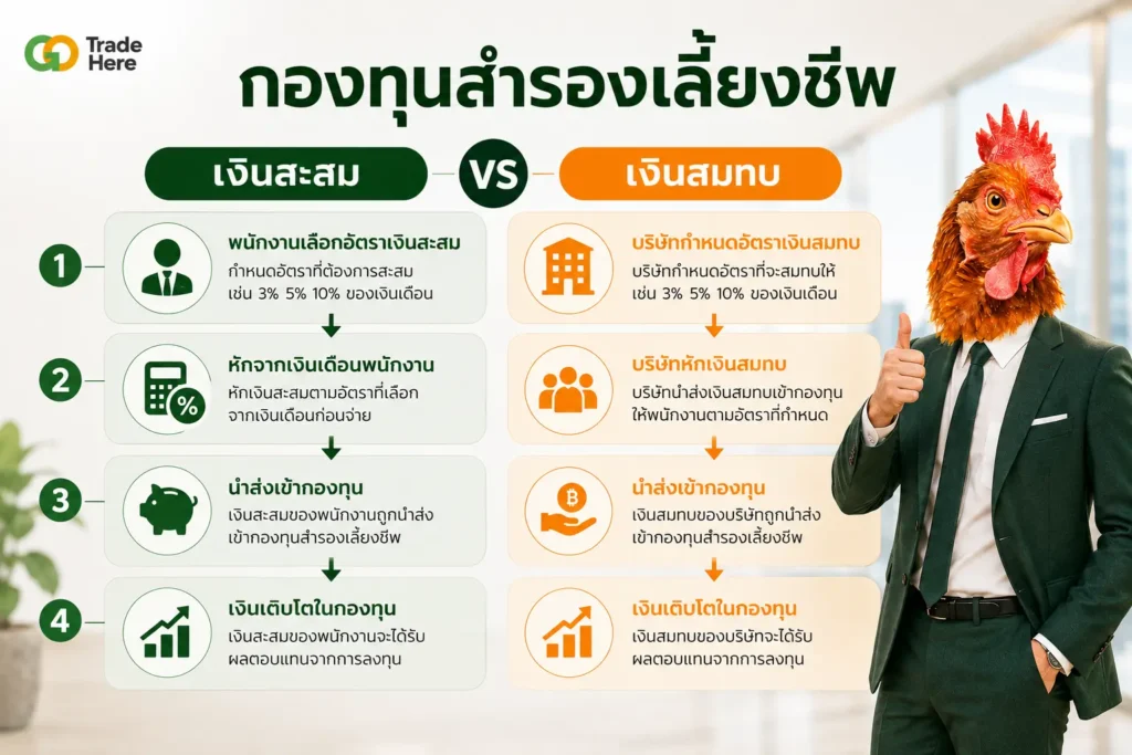 กองทุนสํารองเลี้ยงชีพ (PVD) กองทุนสํารองเลี้ยงชีพ (PVD) คืออะไร? กลไกการออมเงินที่ห้ามมองข้าม