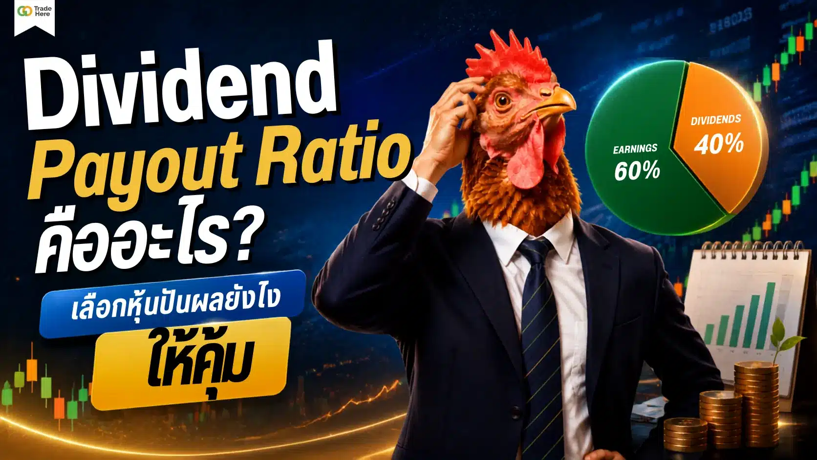 Dividend Payout Ratio คืออะไร? เลือกหุ้นปันผลยังไงให้คุ้ม