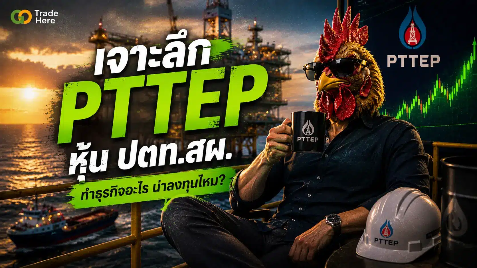 เจาะลึก PTTEP หุ้น ปตท.สผ. ทำธุรกิจอะไร น่าลงทุนไหม?