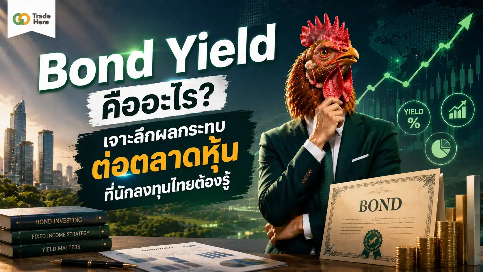 Bond Yield คืออะไร? ผลกระทบต่อตลาดหุ้นที่ต้องรู้