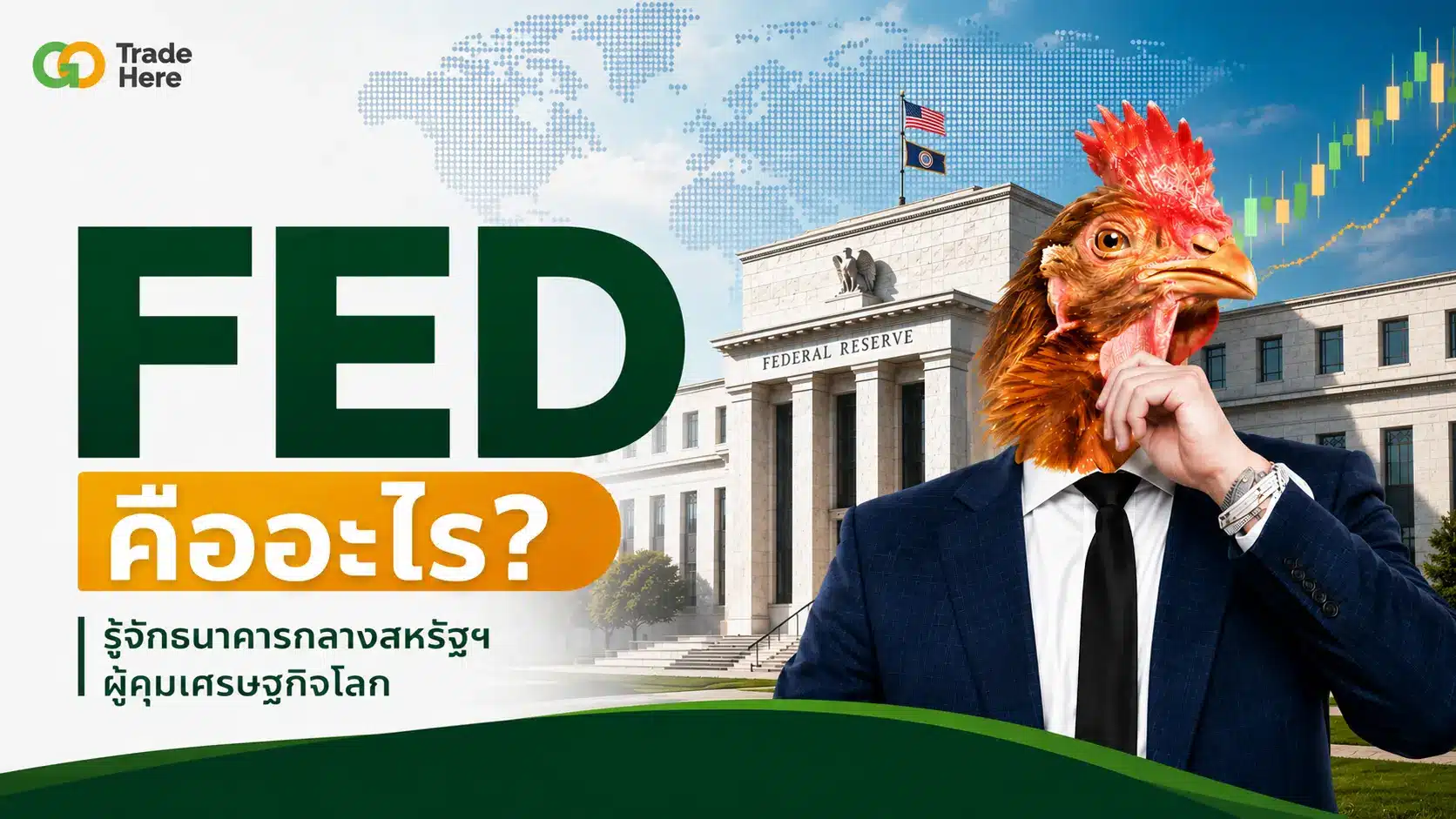 FED คืออะไร? เจาะลึกธนาคารกลางสหรัฐกับผลกระทบต่อตลาด