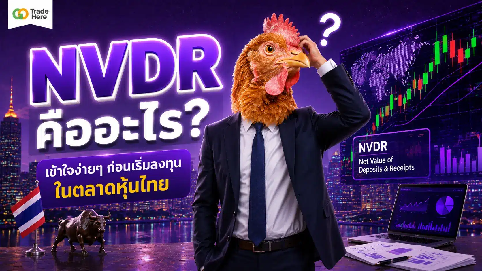 NVDR คืออะไร? เข้าใจง่าย ๆ ก่อนเริ่มลงทุนในตลาดหุ้นไทย