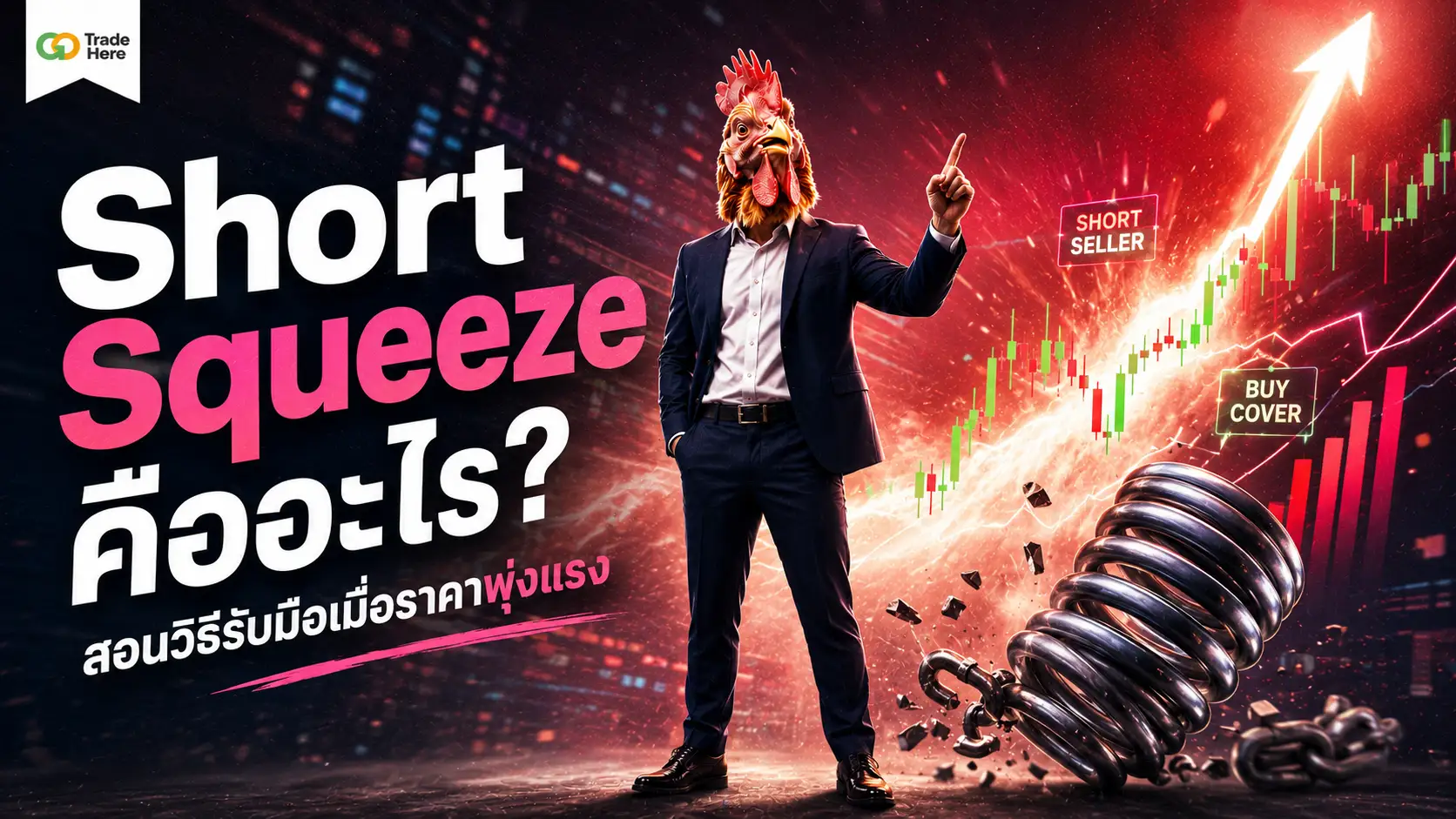 Short Squeeze คืออะไร? สอนวิธีรับมือเมื่อราคาพุ่งแรง