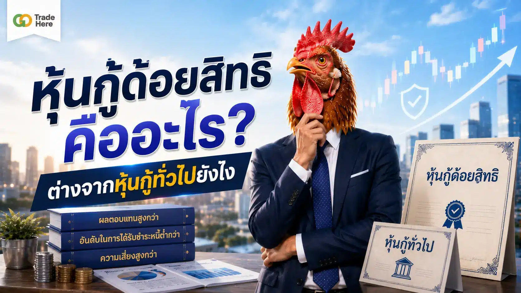 หุ้นกู้ด้อยสิทธิคืออะไร? ต่างจากหุ้นกู้ทั่วไปยังไง