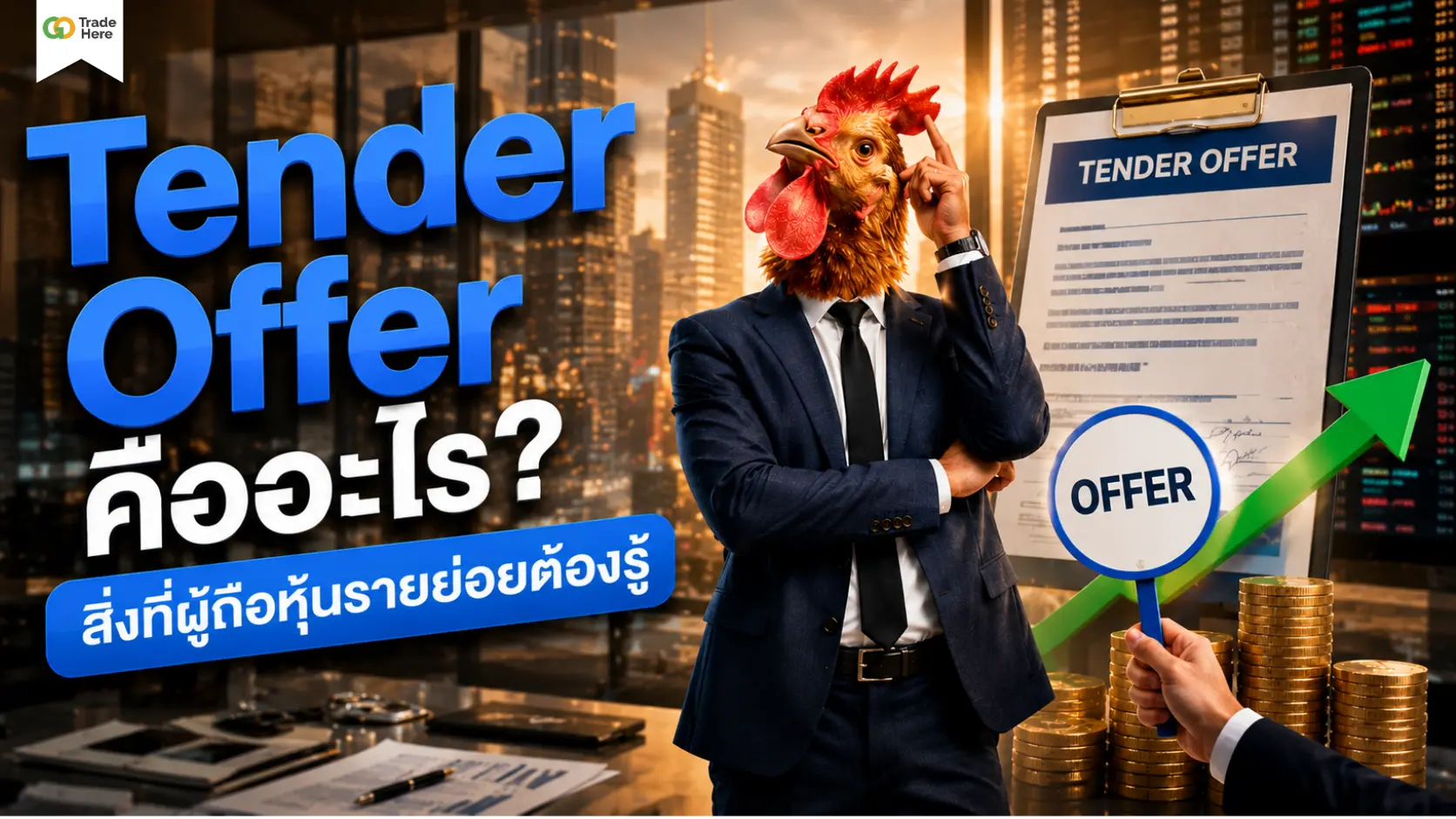 Tender Offer คืออะไร? สิ่งที่ผู้ถือหุ้นรายย่อยต้องรู้