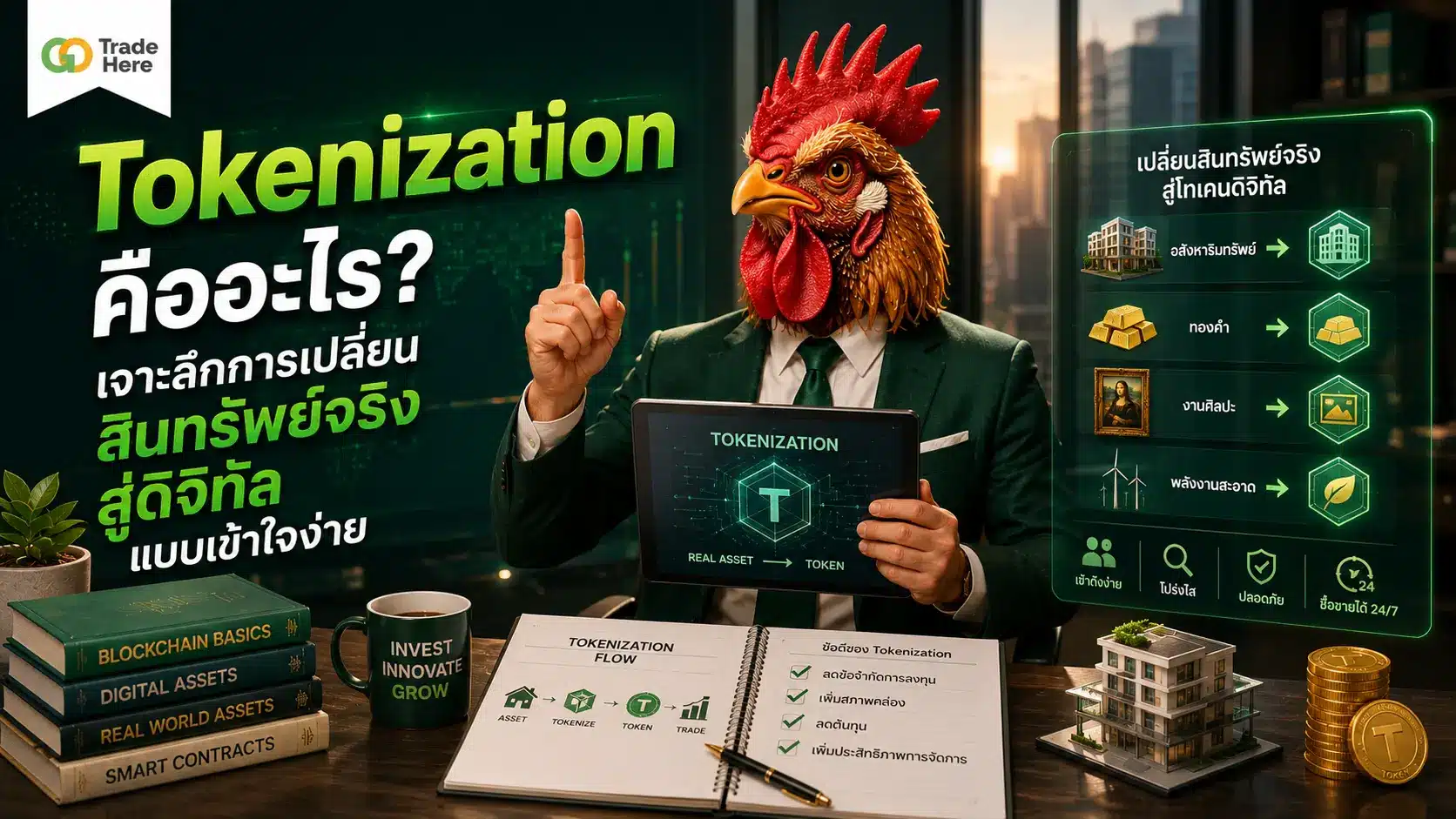 Tokenization คืออะไร? เจาะลึกการเปลี่ยนสินทรัพย์จริงสู่ดิจิทัลแบบเข้าใจง่าย