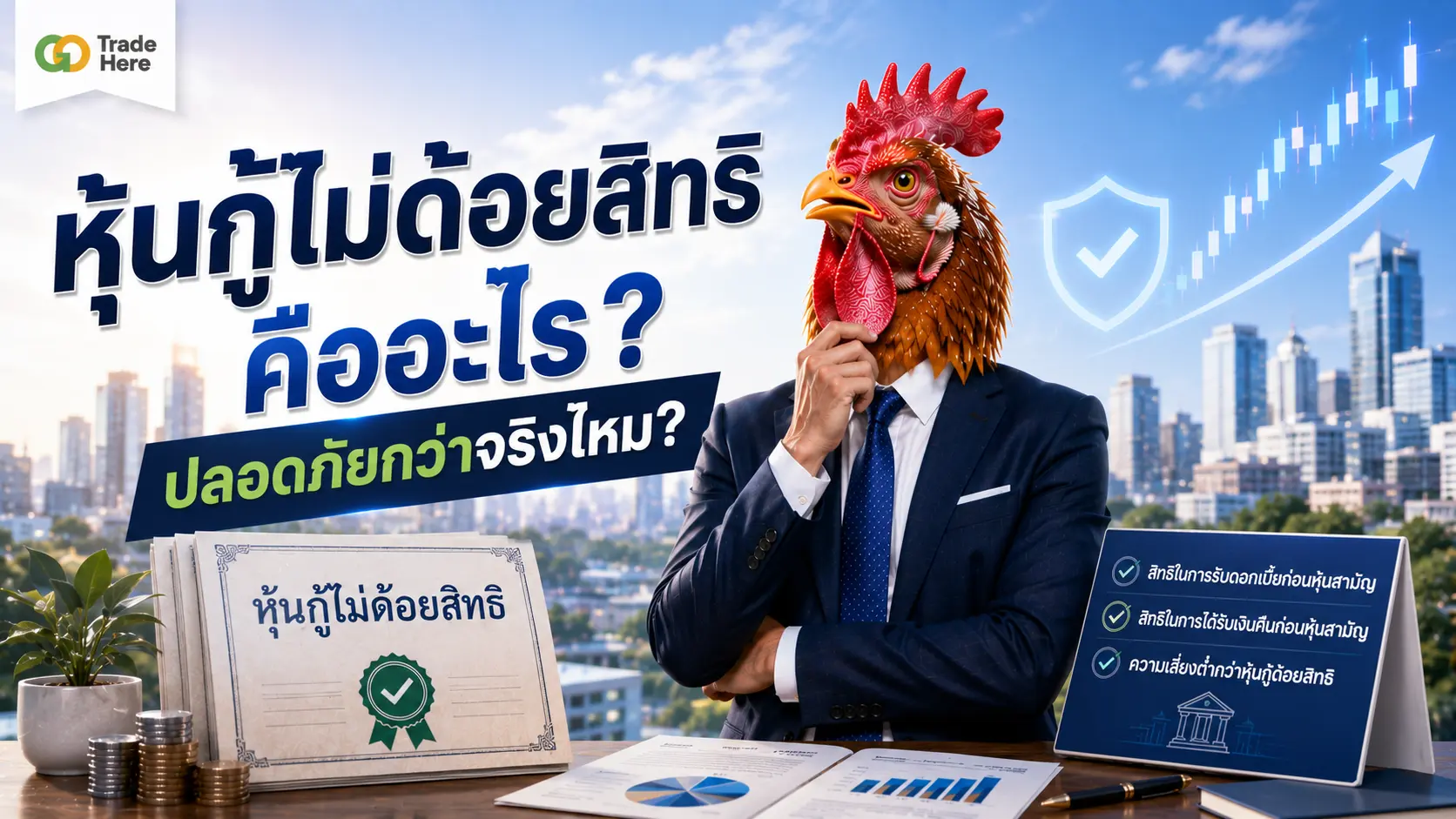 หุ้นกู้ไม่ด้อยสิทธิคืออะไร? ปลอดภัยกว่าจริงไหม?