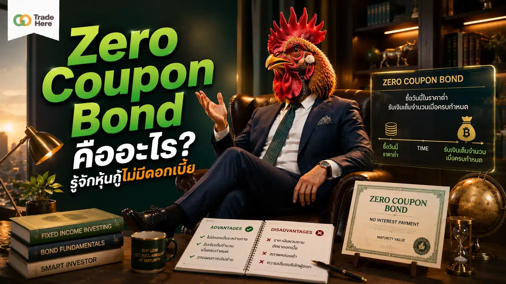 Zero Coupon Bond คืออะไร? รู้จักหุ้นกู้ไม่มีดอกเบี้ย