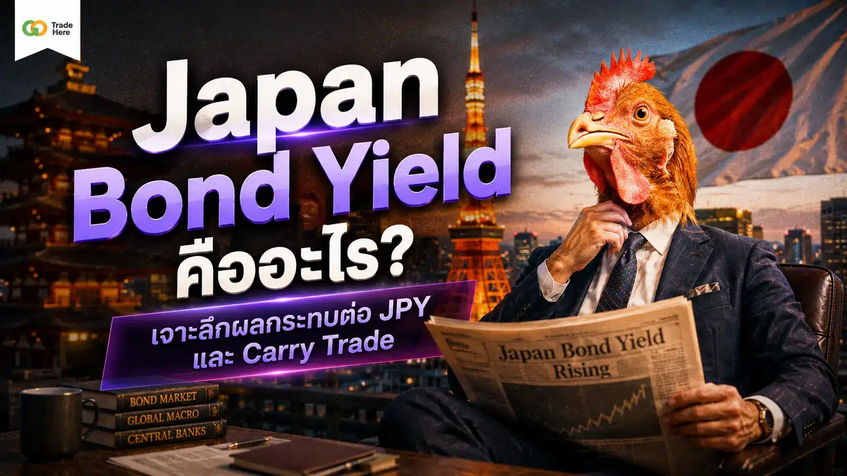 Japan Bond Yield คืออะไร? เจาะลึกผลกระทบต่อ JPY และ Carry Trade