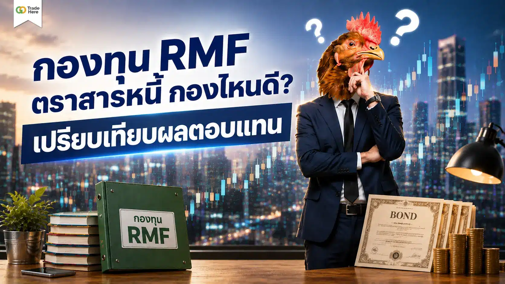 กองทุน RMF ตราสารหนี้ กองไหนดี? เปรียบเทียบผลตอบแทน